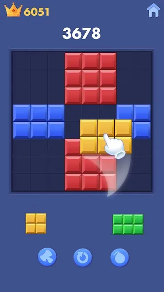 Block Puzzle - Color Blast screenshot 1