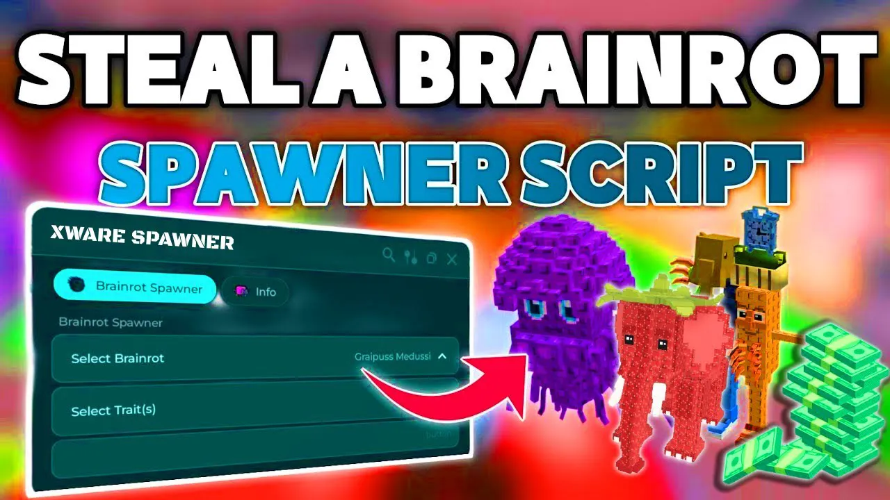 Roblox: Steal a Brainrot Script screenshot 1