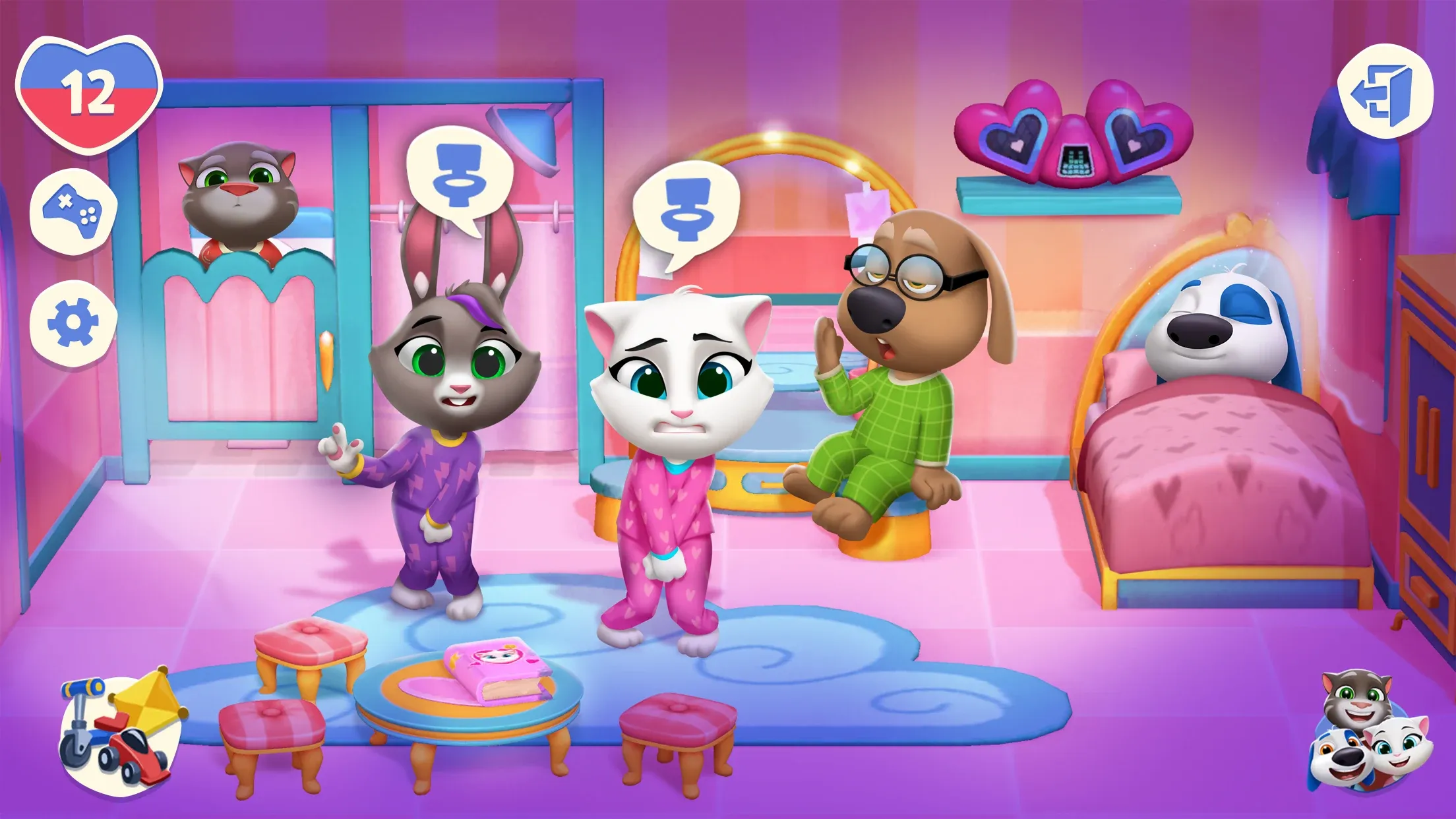 My Talking Tom Friends 2 screenshot 4